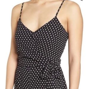 Michael Kors Simple Dot Jumpsuit Sz M